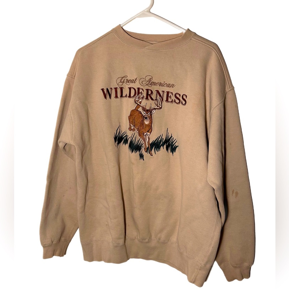 LOST TERRAIN oversized sweatshirt unisex